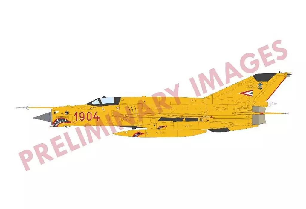 【新品】プラモデル 1/72 MiG-21bis デュアルコンボ リミテッドエディション [EDU2151]