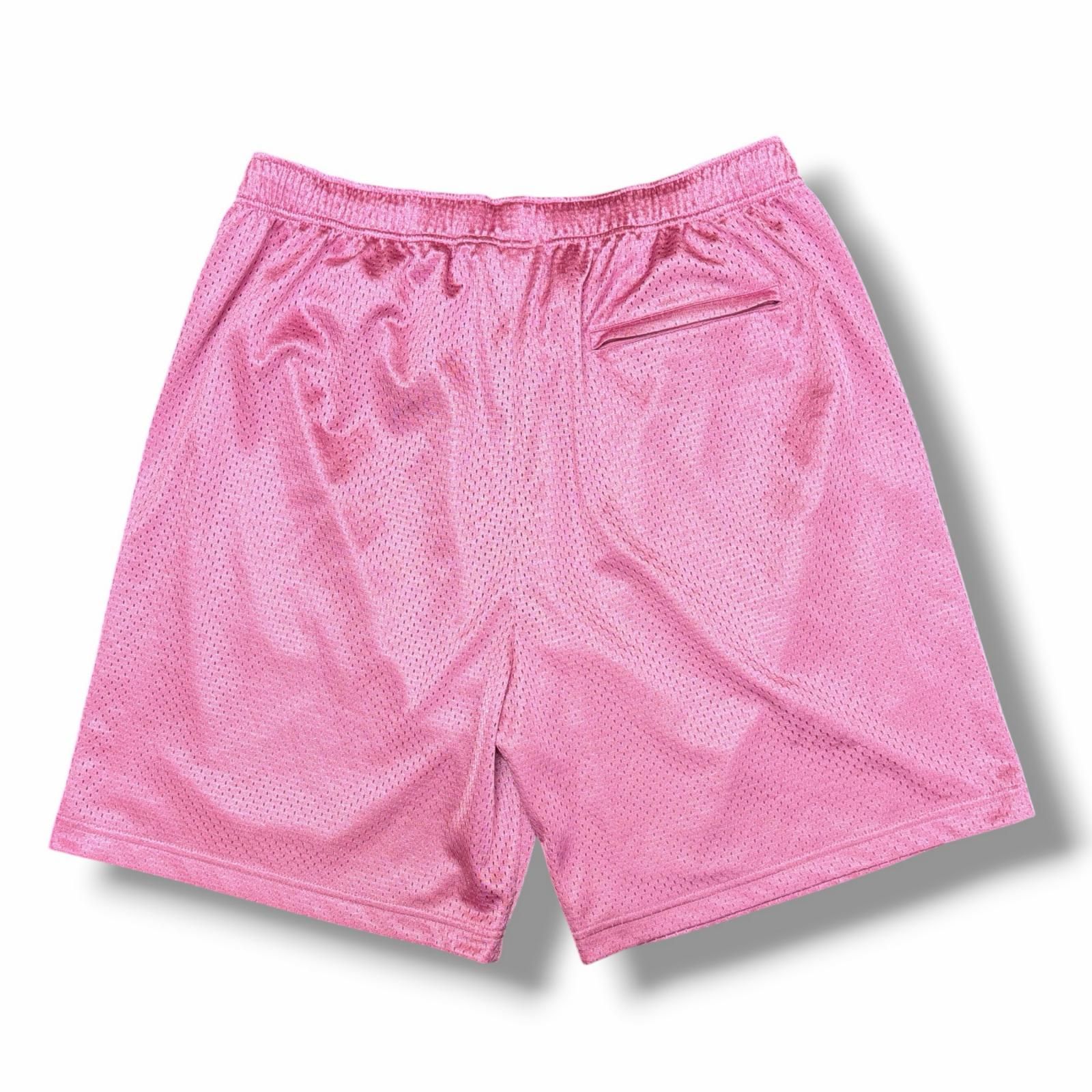 24SS Supreme ピンク ショートパンツ 国内正規 Supreme 24SS Small Box Baggy Mesh Short スモールボックス