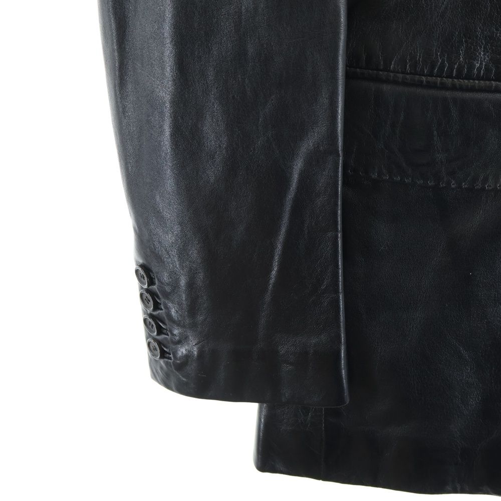 YVES SAINT LAURENT (イヴサンローラン) TOM FORD期 3B LEATHER JACKET