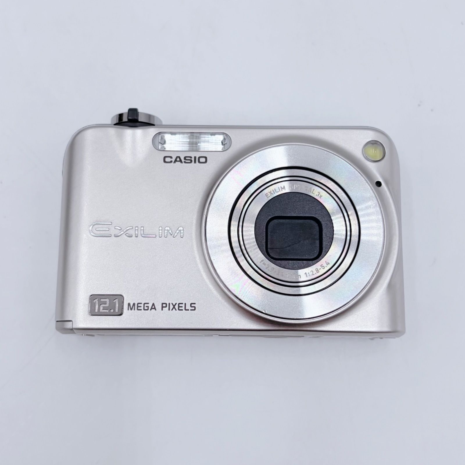 美品】CASIO EXILIM EX-Z1200 シルバー コンデジ デジカメ カシオ