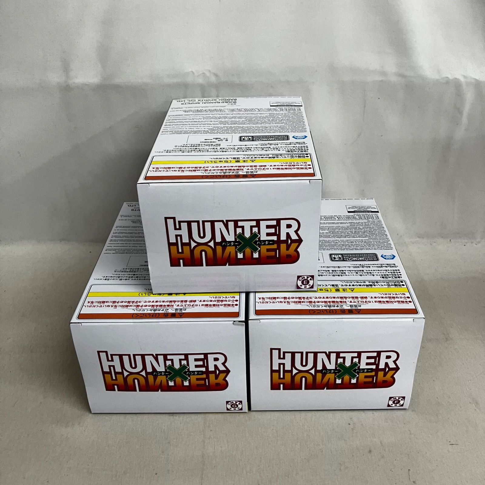18箱セット 鬼滅の刃 善逸 獪岳 ハンターハンター ゴン キルア ヒソカ 未開封 ハンターハンター ゴン キルア ヒソカ G.I.編 フィギュア 3個