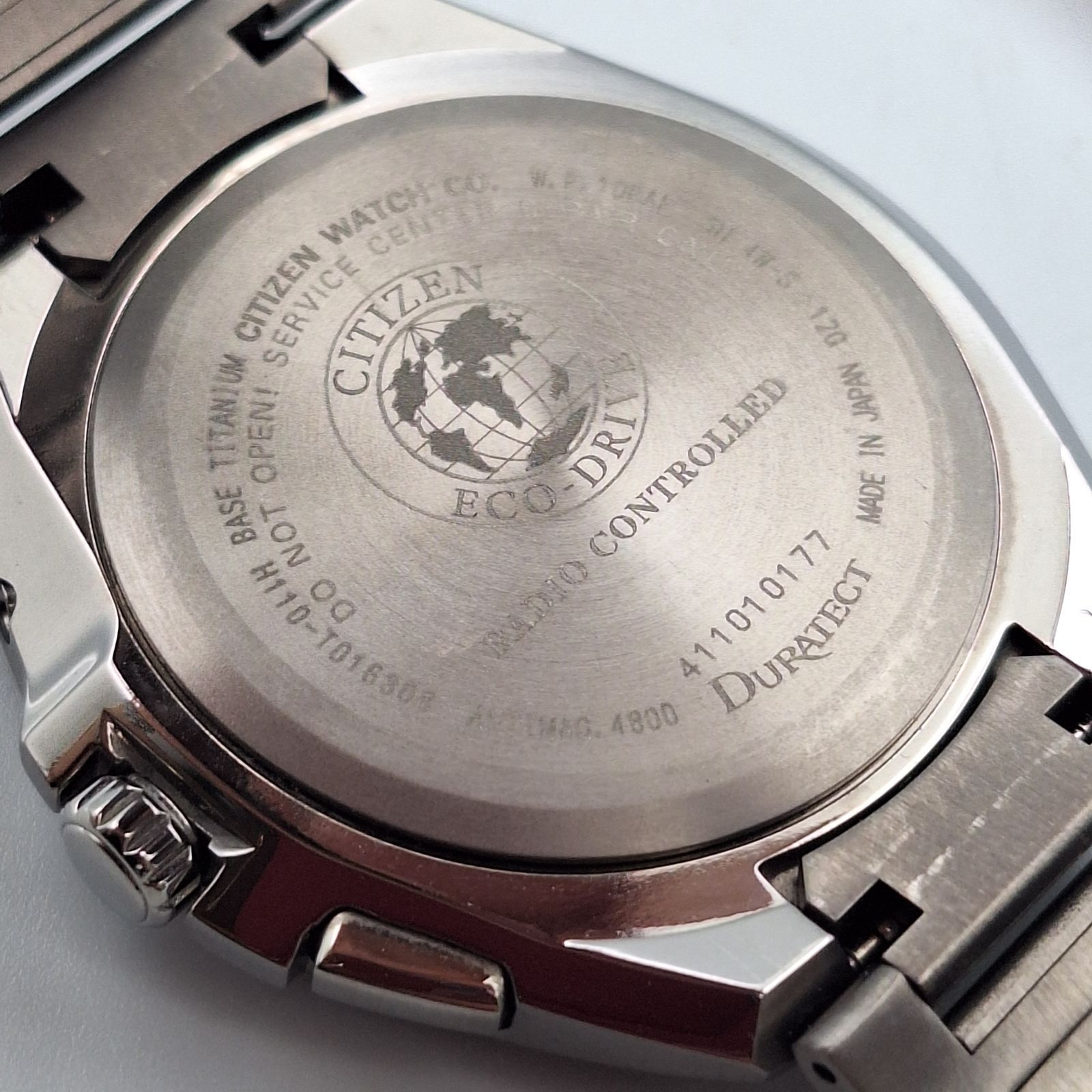 シチズン H110-T016308 アテッサ 電波ソーラー CITIZEN ATTESA 腕時計