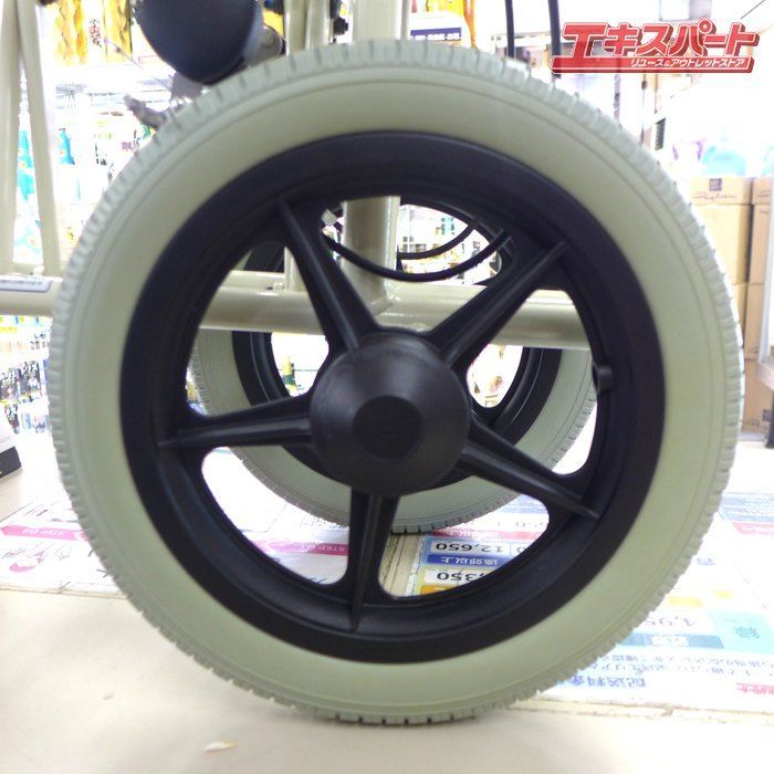 中古 KAWAMURA カワムラサイクル 車いす 旅ぐるま KA6 パープル 公田店