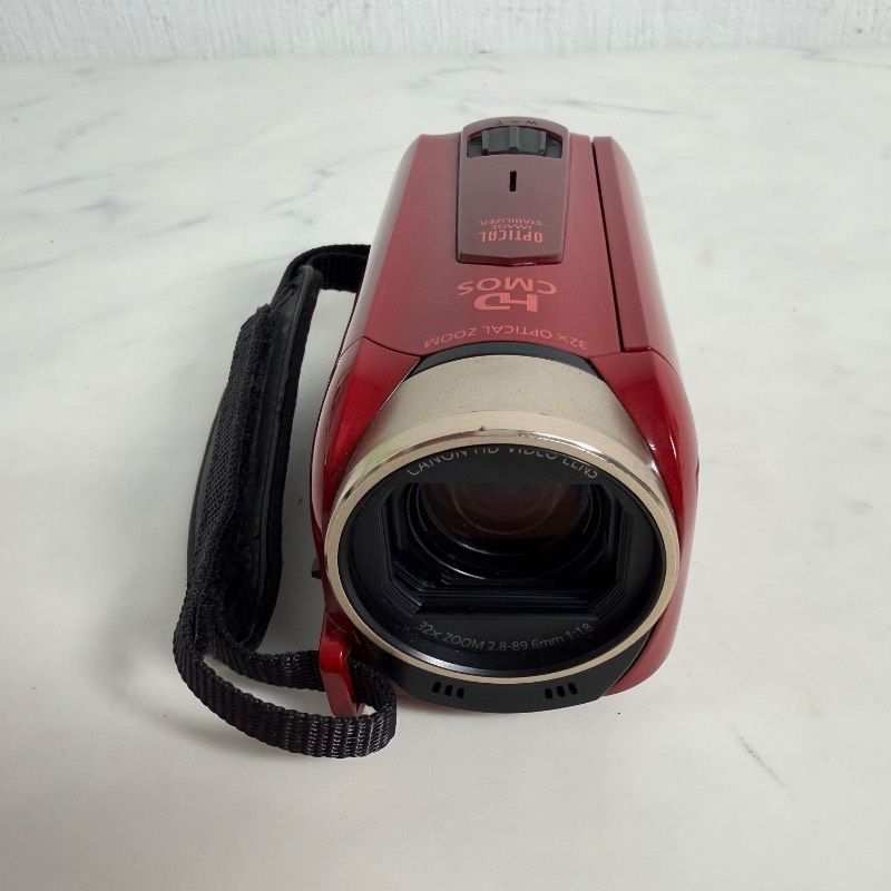 Canon HD ビデオカメラ 本体 レッド カメラ