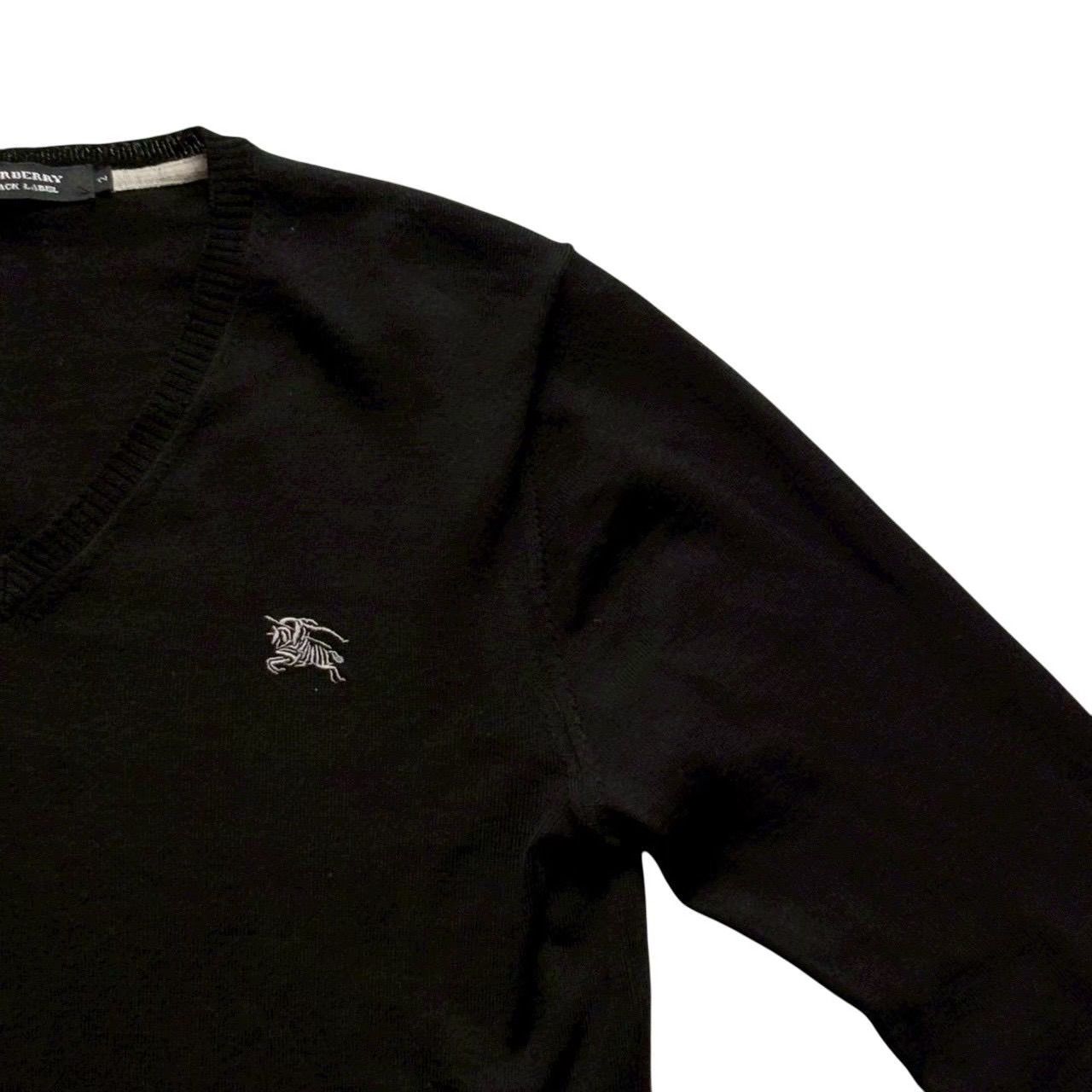 BURBERRY BLACK LABEL バーバリーブラックレーベル Vネック セーター