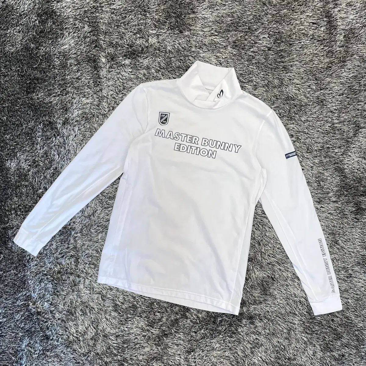 マスターバニーエディション レディース ゴルフ ハーフネック 長袖 Tシャツ (4)