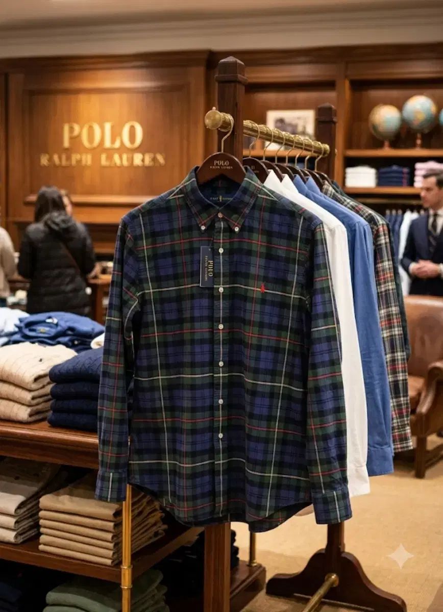 ポロ ブラックウォッチ CHECK シャツ