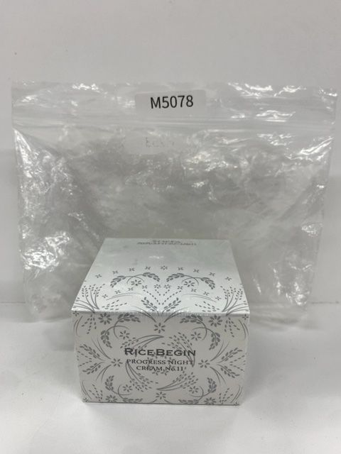 M5078 ライスビギン プログレスナイトクリームNo.11 30g