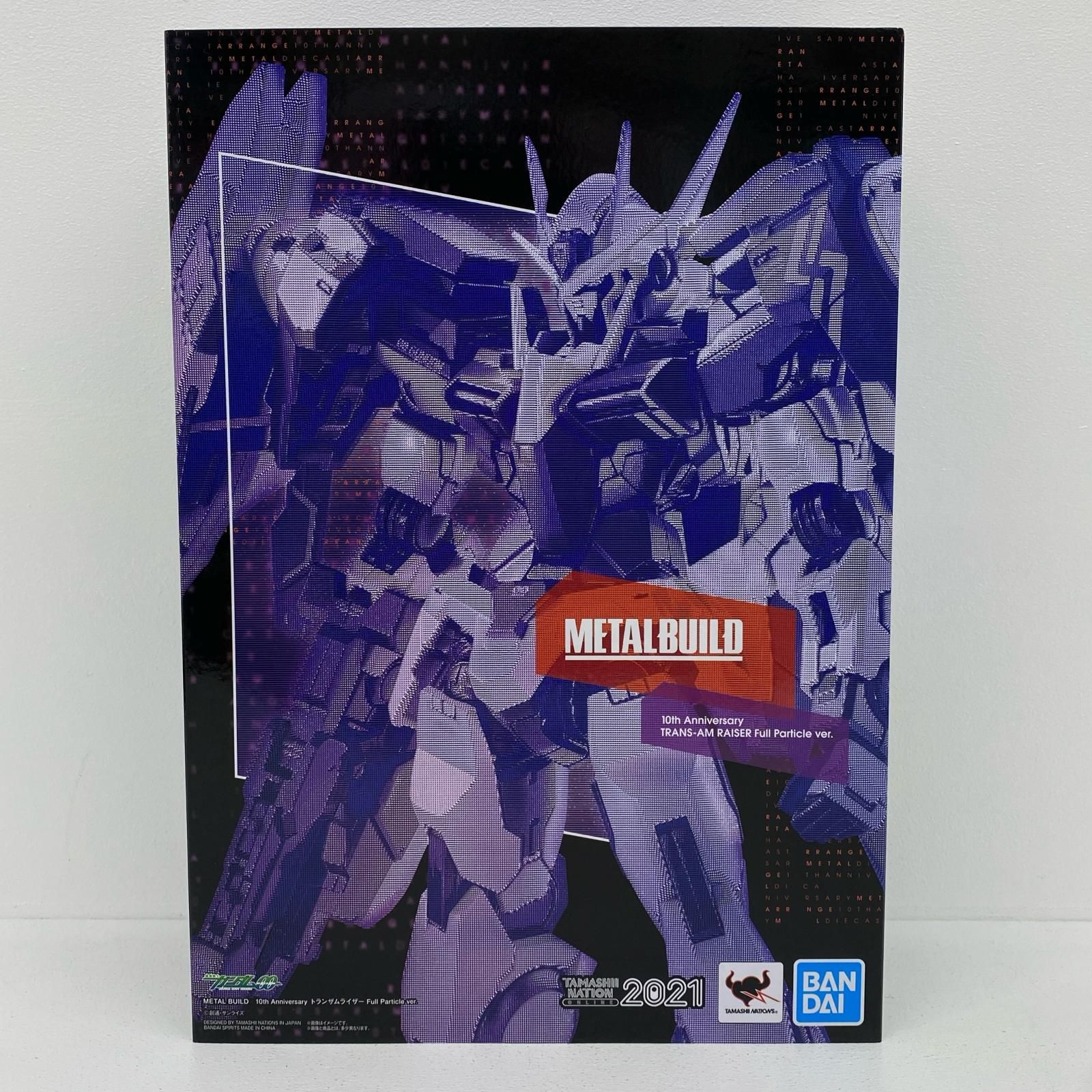 【尾張小牧店】 中古 LBUILD10thAnniversaryトランザムライザーFullParticlever.「機動戦士ガンダム00(ダブルオー)」TAMASHIINATIONONLINE2021開催記念商品 尾張小牧店】 中古 METALBUILD10thAnniversaryトランザムライザー