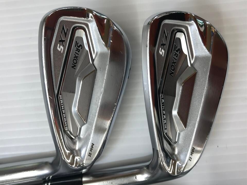 ダンロップ SRIXON ZX5 Mk2 ATTAS 80 Rフレックス アイアンセット 中古
