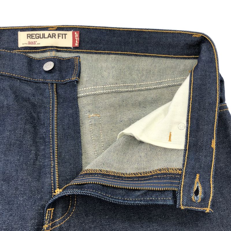 【中古】LEVI'S 505 デニムパンツ W34 L32 ネイビー リーバイス ボタン裏4002[10][240010521763] 中古】LEVI'S 505 デニムパンツ W34 L32 ネイビー リーバイス ボタン裏