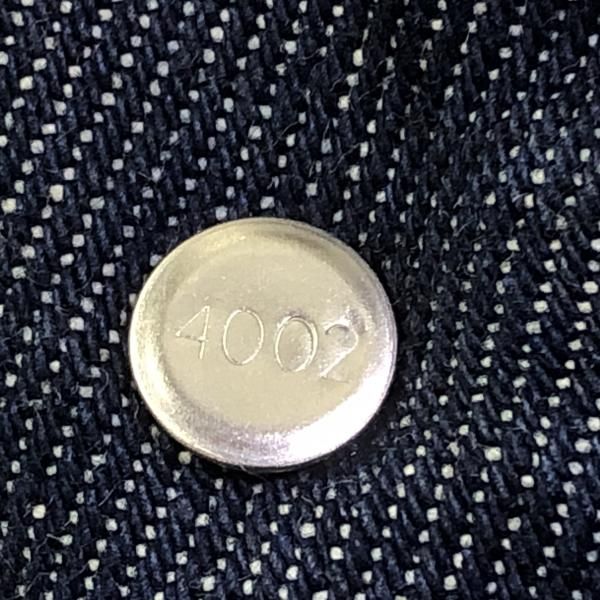 中古】LEVI'S 505 デニムパンツ W34 L32 ネイビー リーバイス ボタン裏