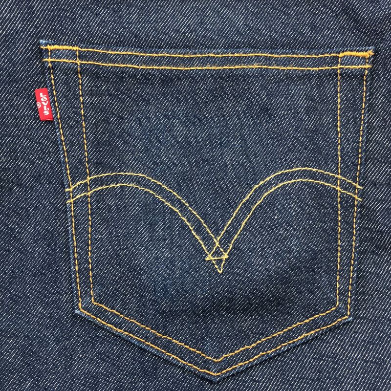【中古】LEVI'S 505 デニムパンツ W34 L32 ネイビー リーバイス ボタン裏4002[10][240010521763] 中古】LEVI'S 505 デニムパンツ W34 L32 ネイビー リーバイス ボタン裏