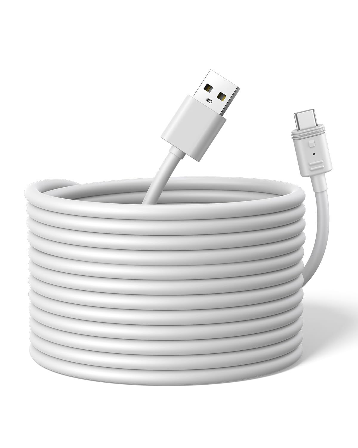 eufy Security 15フィート/4.5m USB-A - USB-C電源ケーブル、eufyCam S3 Proおよび今後のすべてのeufyバッテリーカメラと互換性があり、連続電源と24時間365日のセキュリティ。