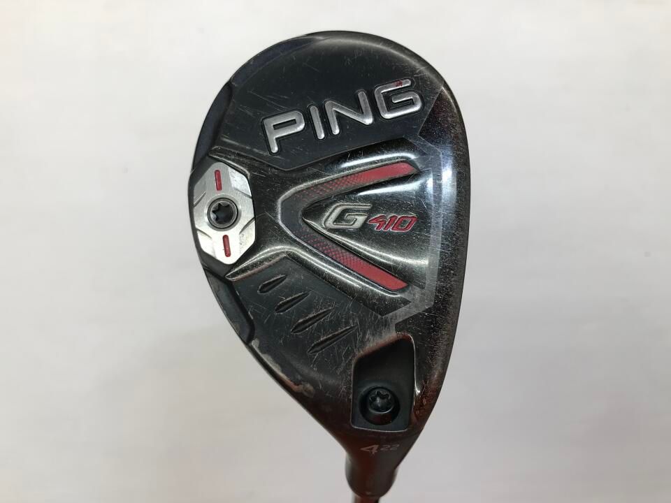 ピン G410 22度 ALTA J CB RED Rフレックス ユーティリティ 中古【最短