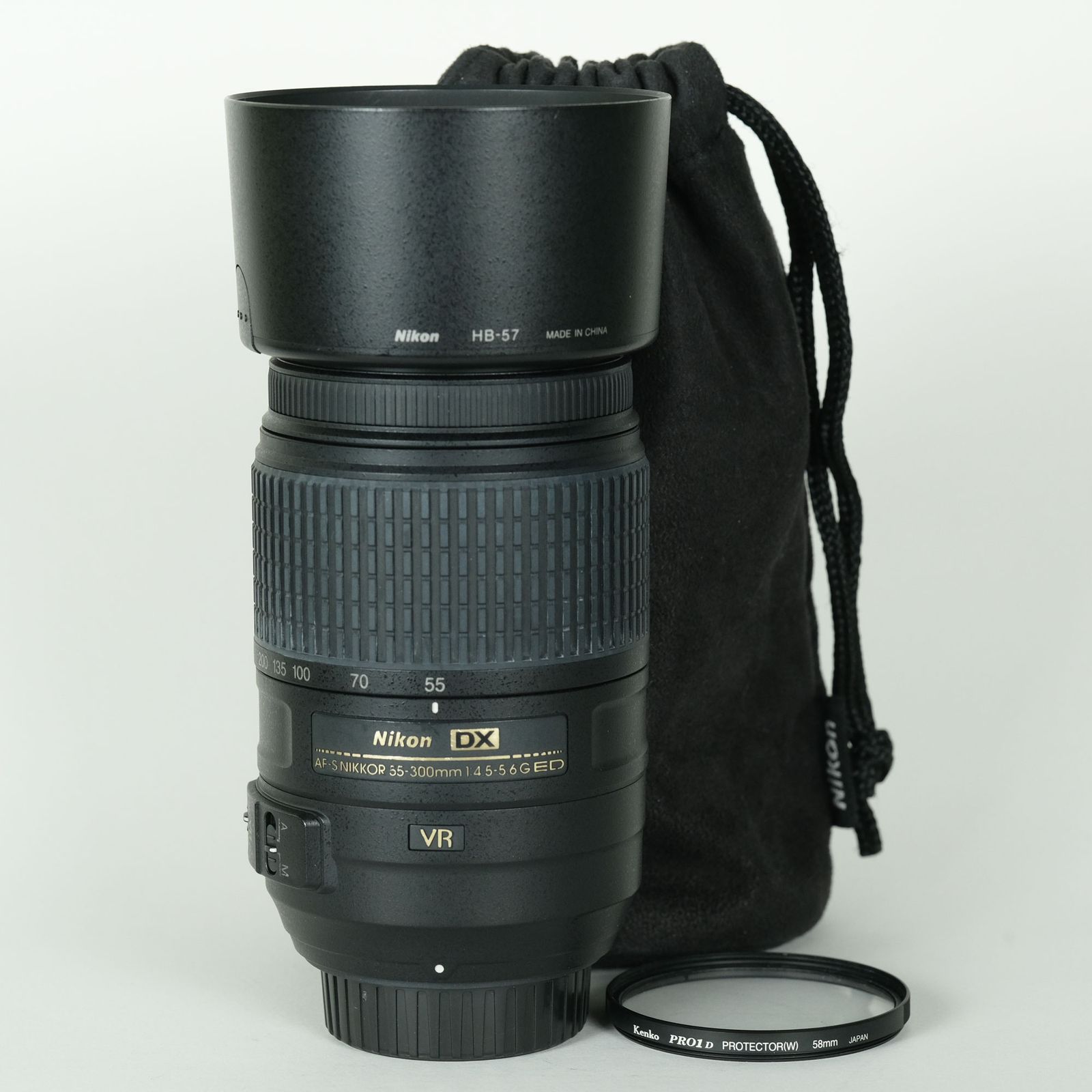 良品 | フィルター付] Nikon AF-S DX NIKKOR 55-300mm F4.5-5.6G ED VR