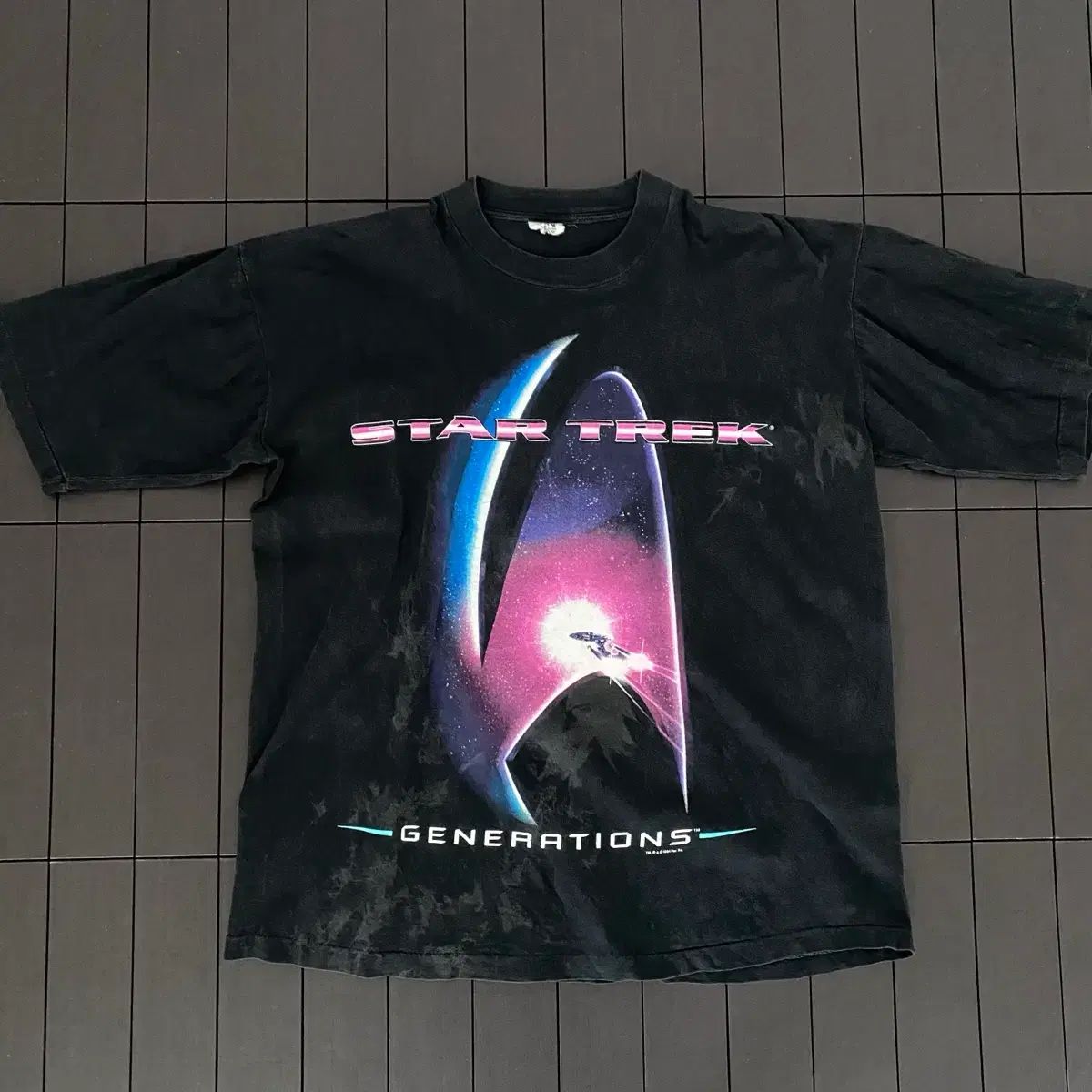 (L) 90s スタートレック startrek MOVIE Tシャツ
