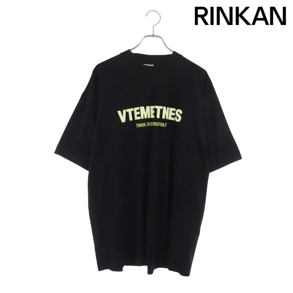 ヴェトモン UE52TR170B フロントロゴプリントTシャツ メンズ XS