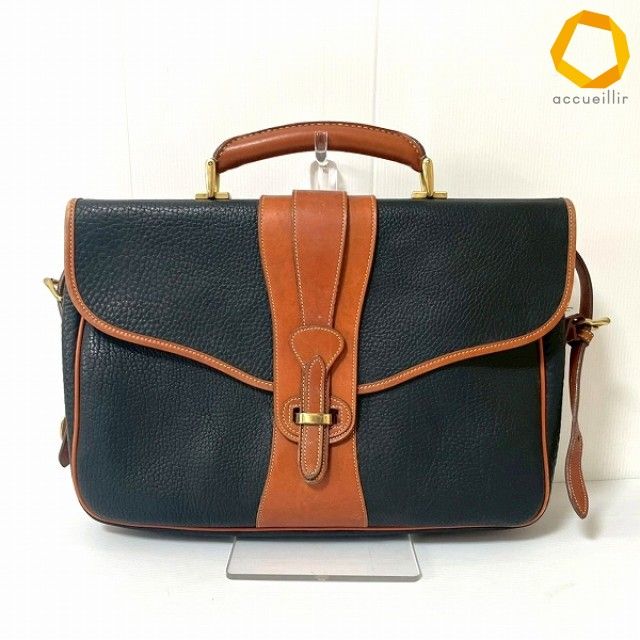 #anb ドゥーニー&バーク DOONEY&BOURKE ブリーフケース・書類かばん 黒系 茶 ビジネスバッグ ショルダーバッグ レザー メンズ [940531]