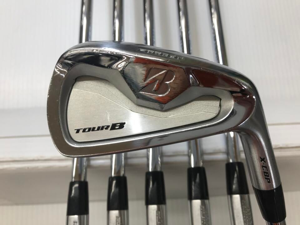 ブリヂストン　TOUR B X-CBP　NSプロ MODUS 3 TOUR 105　Sフレックス　アイアンセット　中古【最短即日発送】