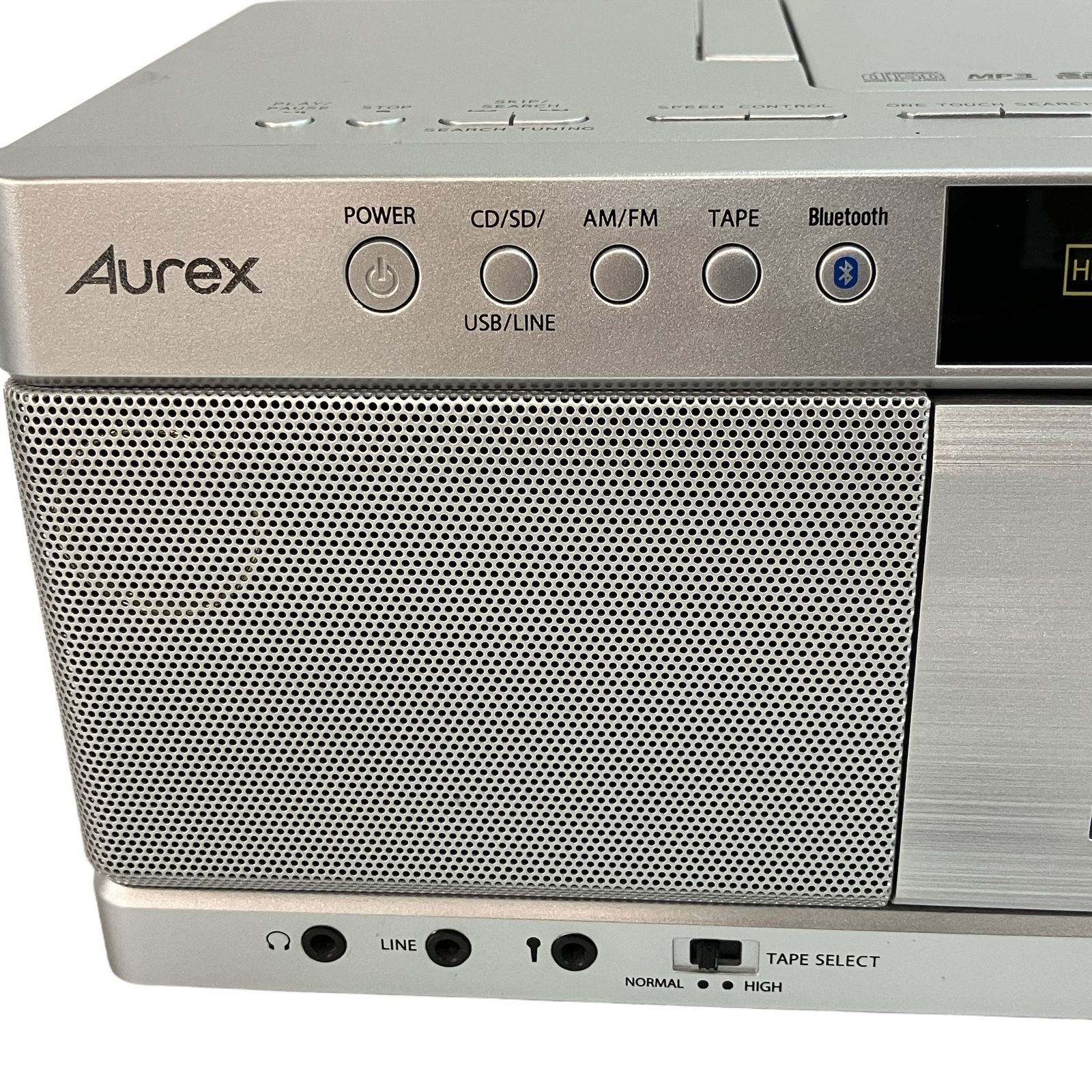 TOSHIBA Aurex TY-AK2 東芝 ラジカセ CD カセットテープ Bluetooth