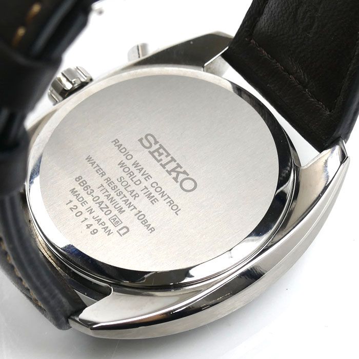 SEIKO セイコー アストロンB 腕時計 ソーラー SBXY005/8B63-0AZ0 電波