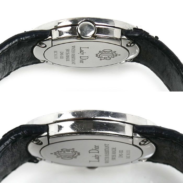 Dior ディオール Lady Dior 腕時計 電池式 D90-100 レディース 中古