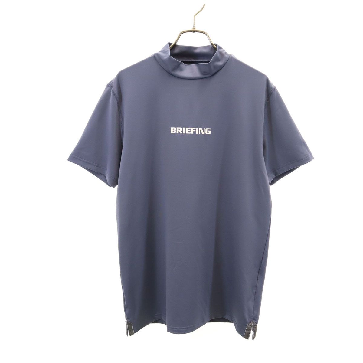 BRIEFING ブリーフィング 半袖 モックネック Tシャツ M