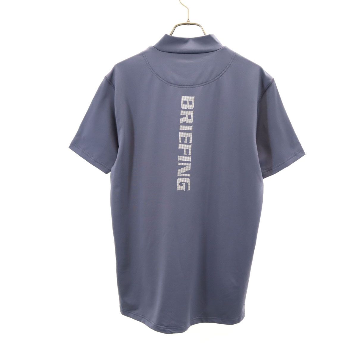 BRIEFING ブリーフィング 半袖 モックネック Tシャツ M