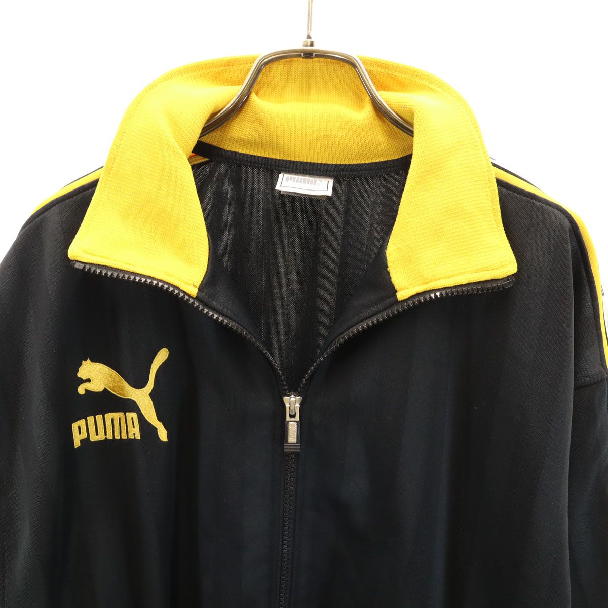 PUMA プーマ 90s 日本製 オールド ストライプ柄 トラックジャケット