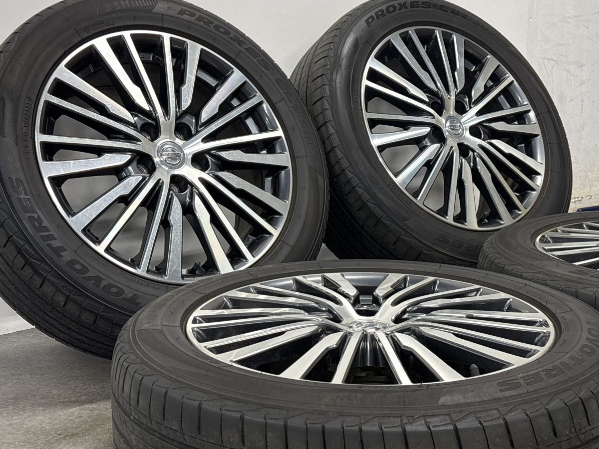 良好品】ニッサン エルグランド ハイウェイスター 純正 18in 7.5J +55
