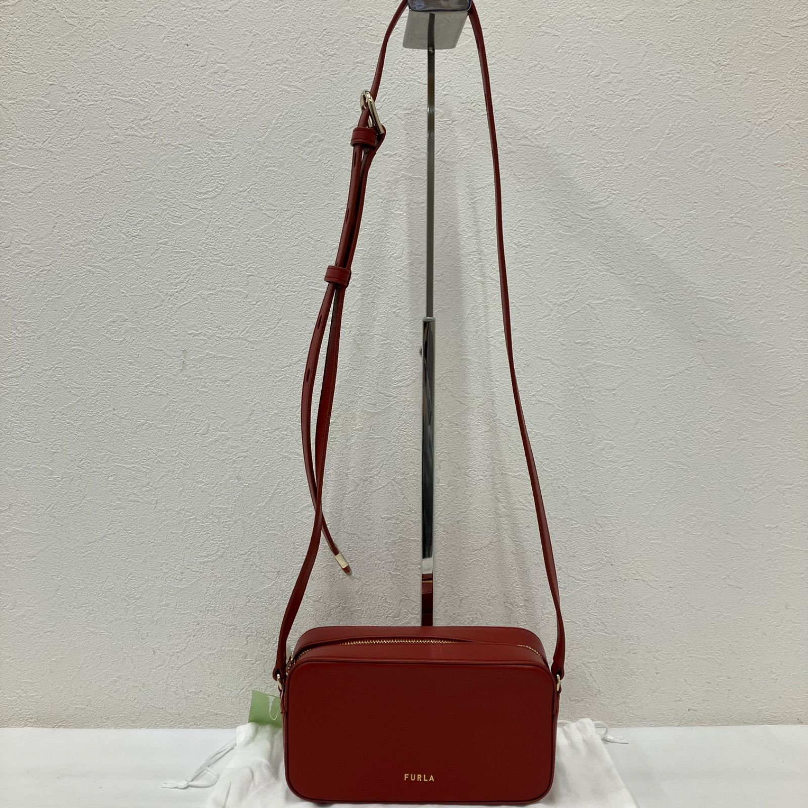 5207【良品】 FURLA フルラ ショルダーバッグ BLOCK MINI CROSSBODY