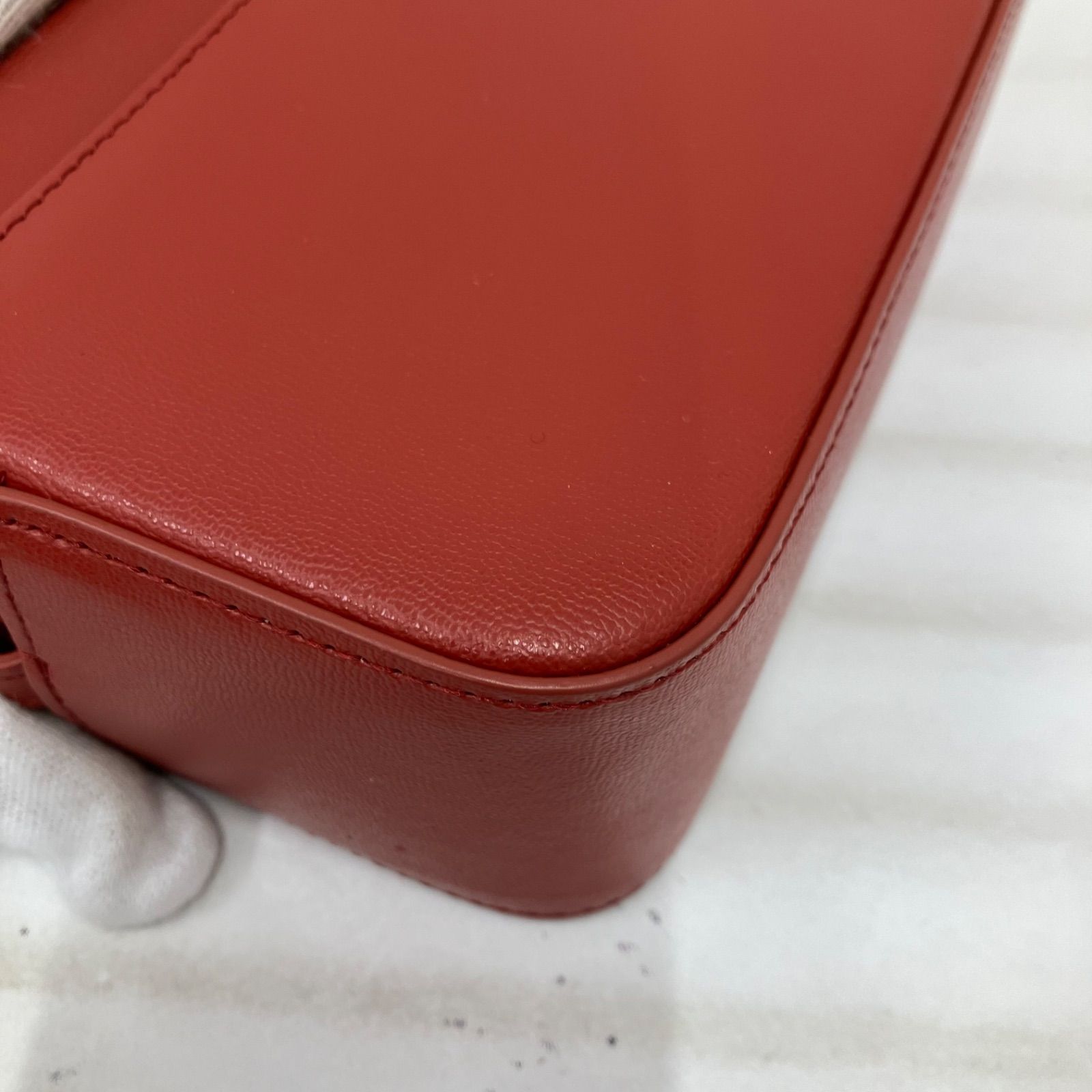 5207【良品】 FURLA フルラ ショルダーバッグ BLOCK MINI CROSSBODY