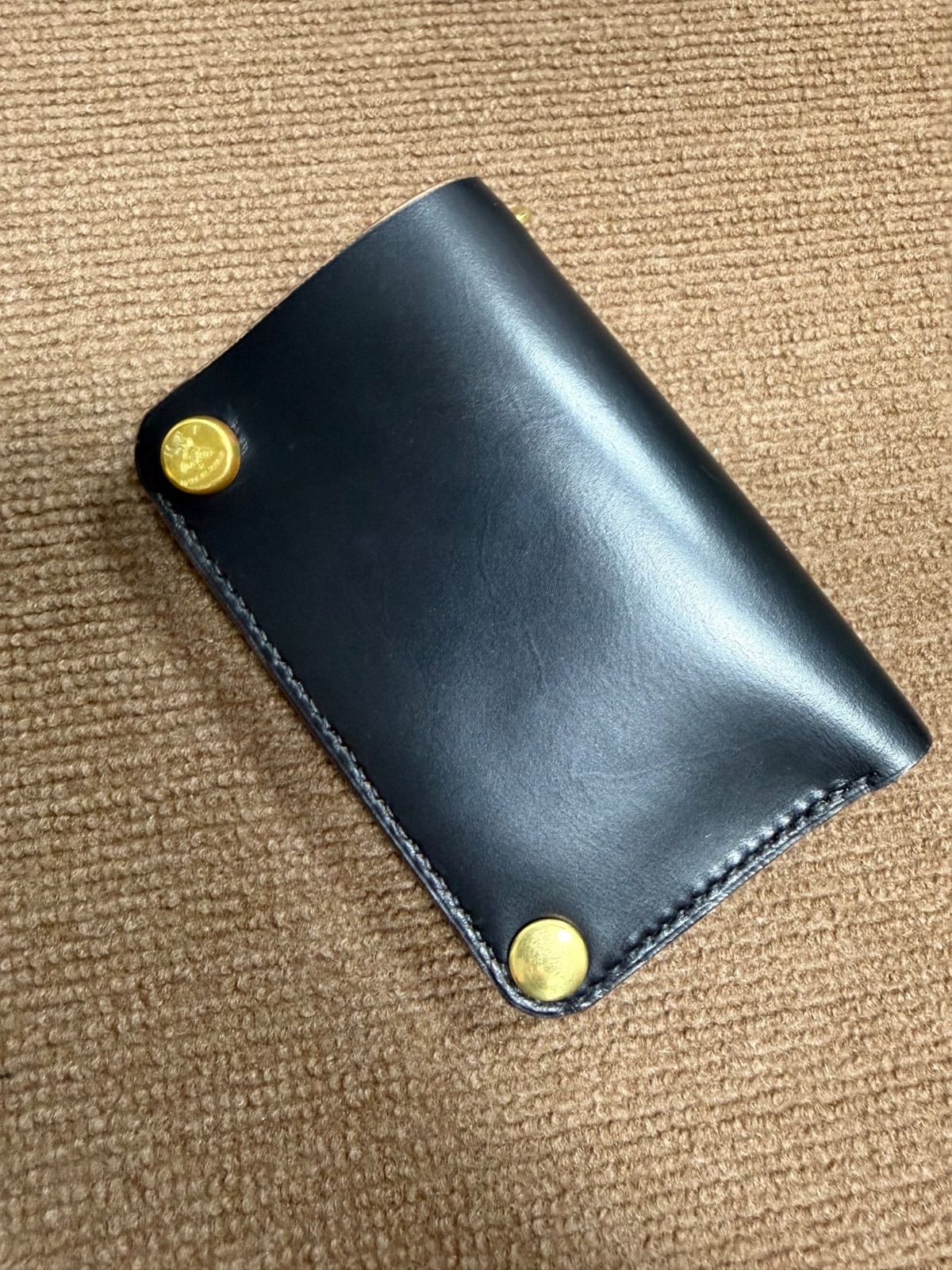 『即納』WK-60S カード段縦型 クロムエクセル ミドルトラッカーウォレット フラッドヘッドスタッズ