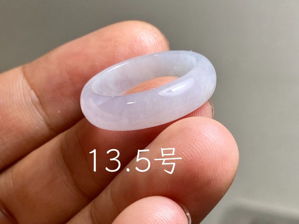 素材/材料 RS11-172 大粒 氷糯種 薄ピンクラベンダー ミャンマー産A貨