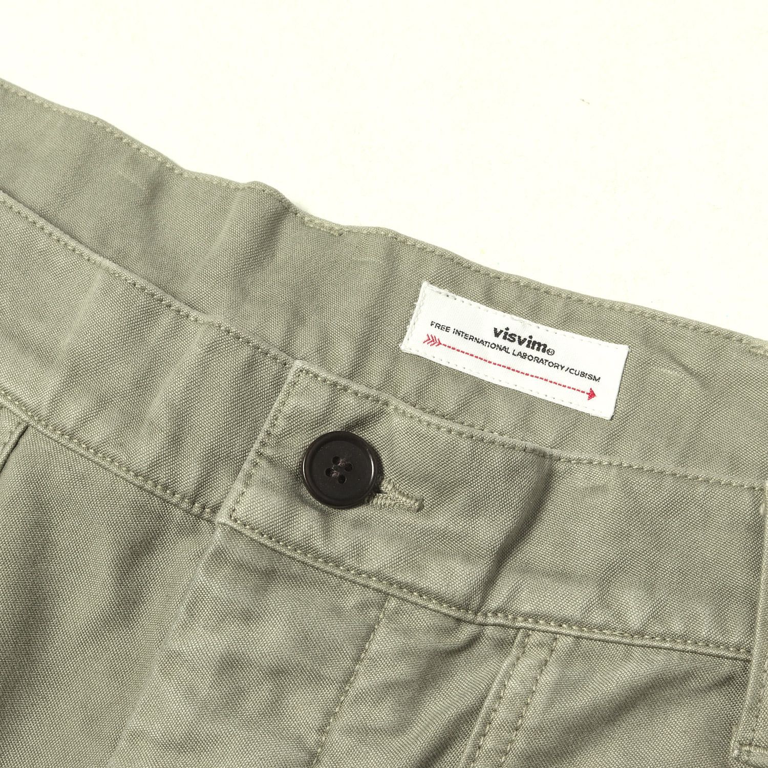 美品】visvim ビズビム パンツ オリーブ サイズ:3 22SS F.I.L限定