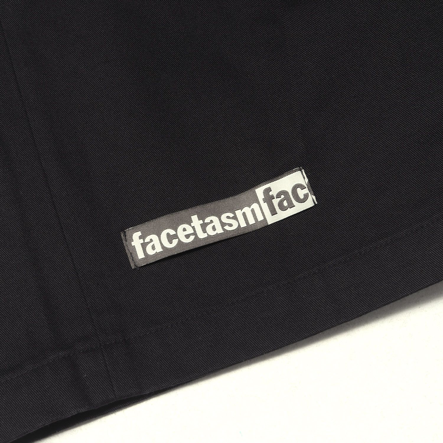 美品】FACETASM ファセッタズム パンツ ブラック 黒 サイズ:4 シンプル 