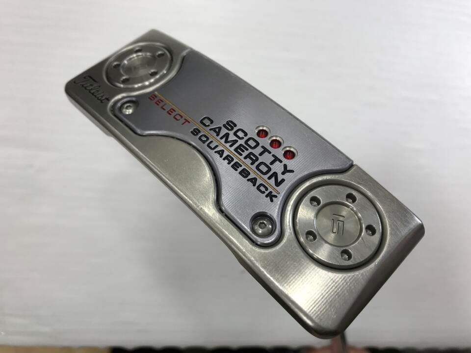 タイトリスト　SC SELECT SQUAREBACK 2018　パター　中古【最短即日発送】
