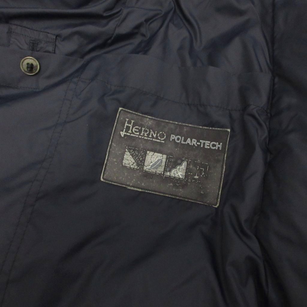 ヘルノ HERNO ポーラテック POLAR TECH ダウンジャケット ブルゾン