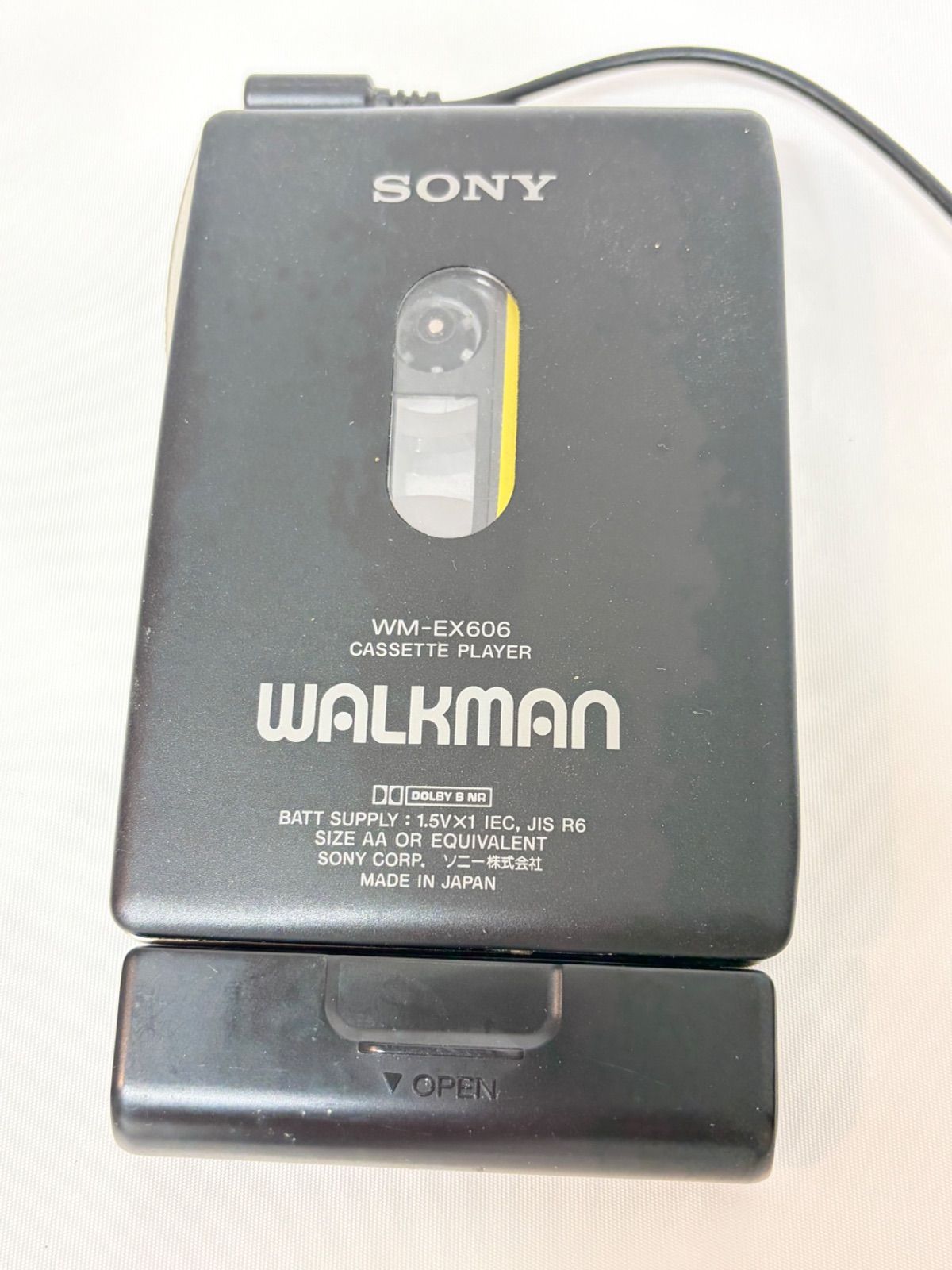ジャンク】SONY ウォークマン WM-EX606 カセットプレーヤー - メルカリ