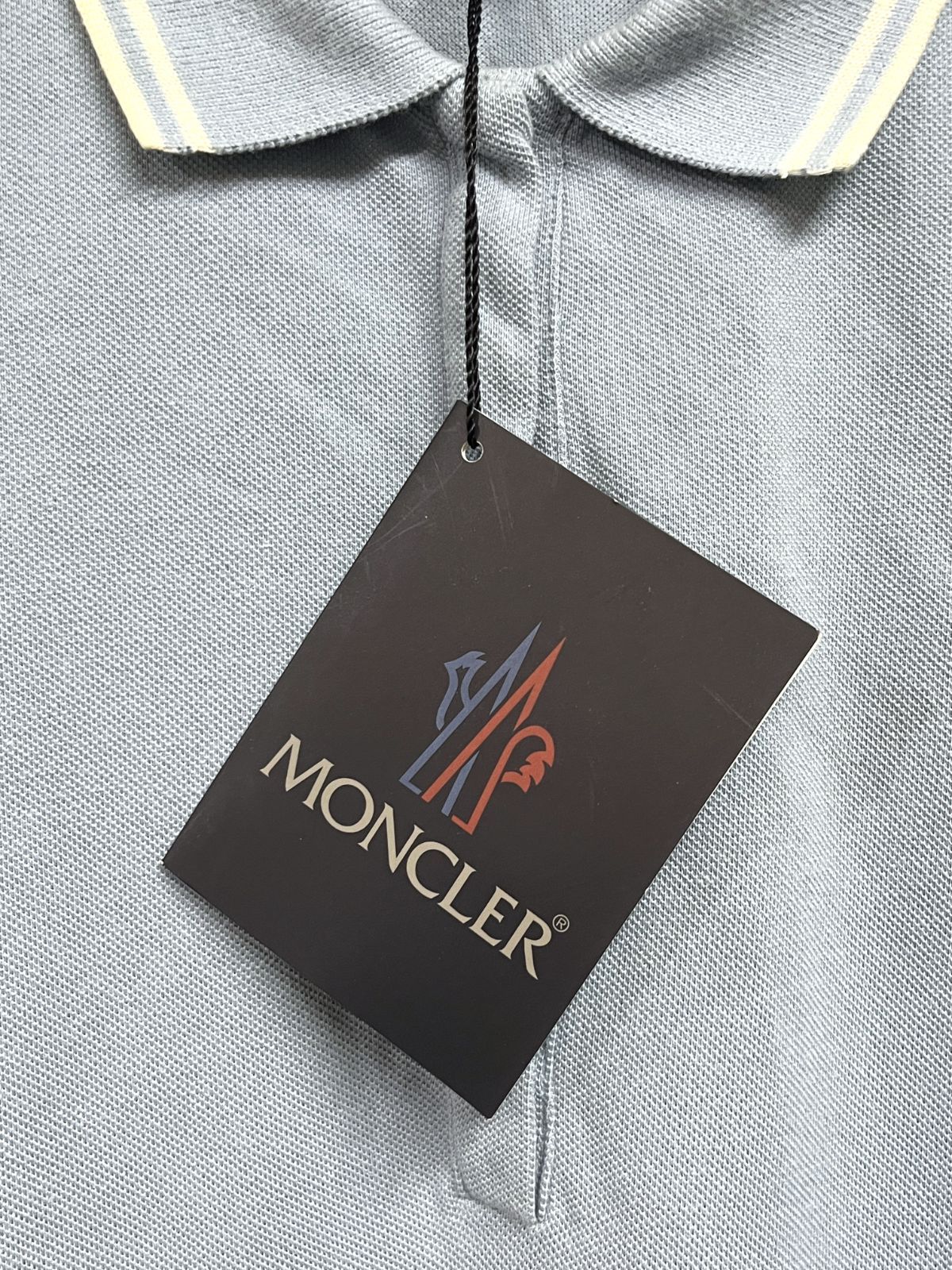 MONCLER｜モンクレール ポロワンピース 鹿の子 KWY - メルカリ