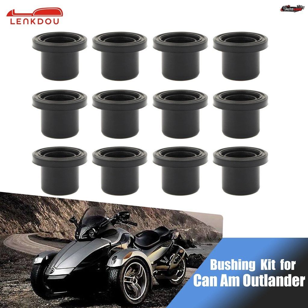 CAN AM COMMANDER OUTLANDER QUEST RENEGADE 400 450 650 800 1000用フロントアッパーロワーサスペンションAアームブッシングキット OEM 70