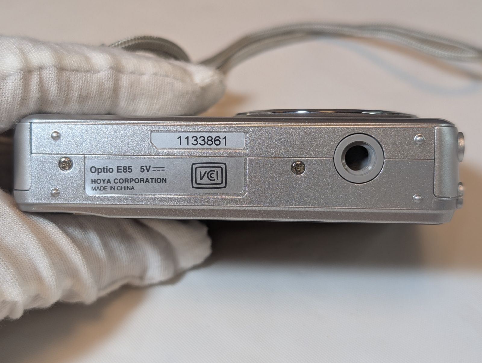 ペンタックス PENTAX Optio E85シルバー コンデジ カメラ 中古 - メルカリ