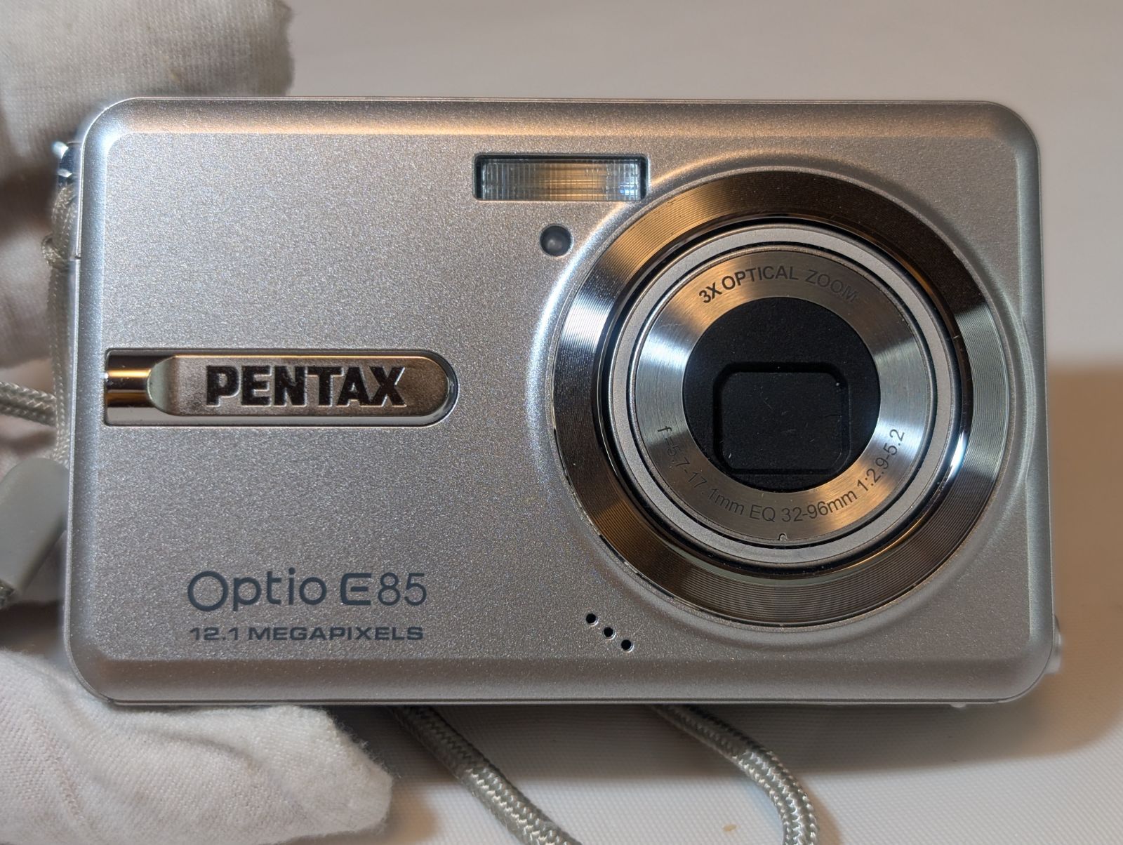 ペンタックス PENTAX Optio E85シルバー コンデジ カメラ 中古 - メルカリ