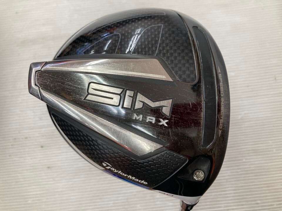 テーラーメイド　SIM MAX　9度　ディアマナ ZF60　Sフレックス　ドライバー　中古　ゴルフドゥ！大宮丸ヶ崎店【最短即日発送】