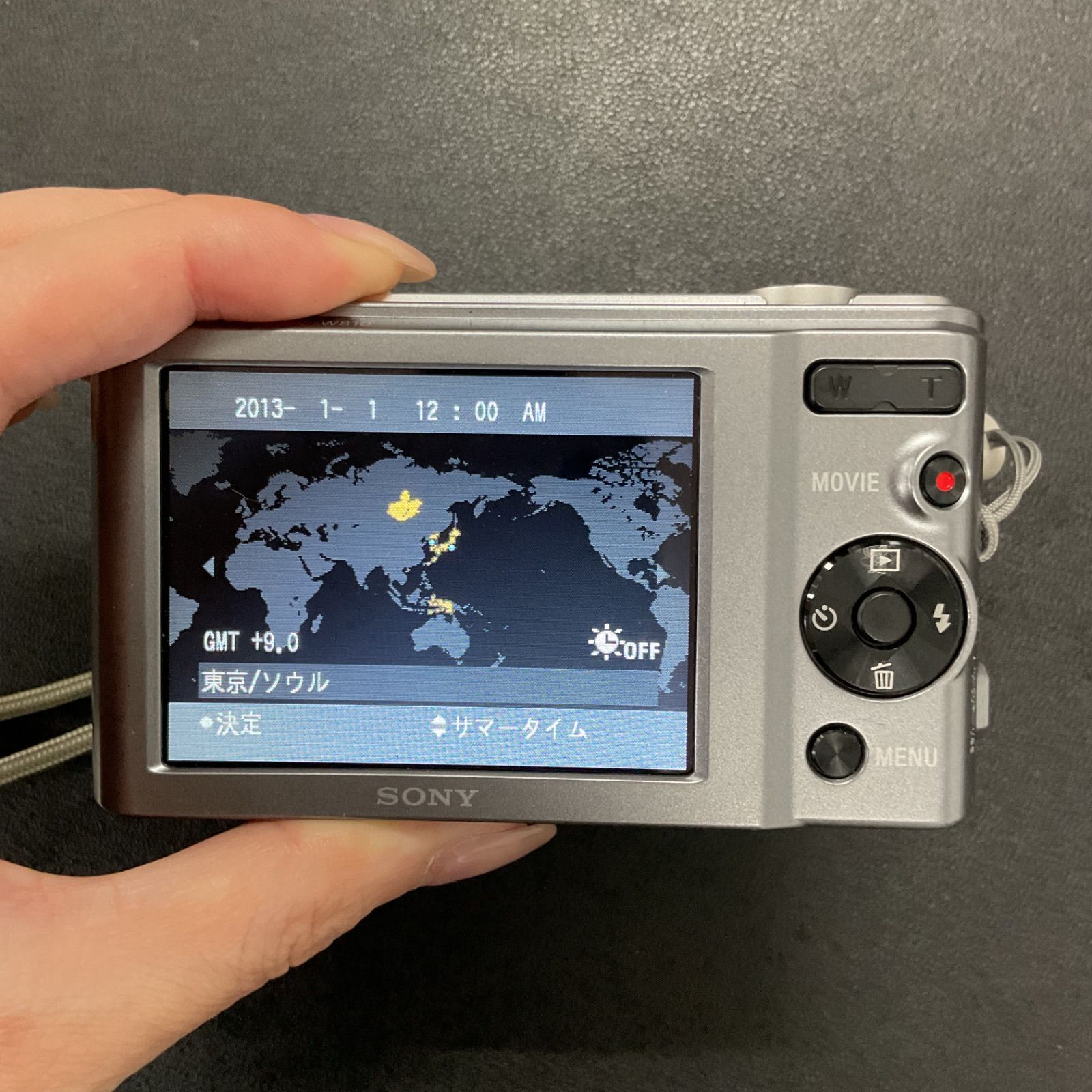 BB2266 SONY ソニー Cyber-shot DSC-W810 デジタルカメラ 可動 現状
