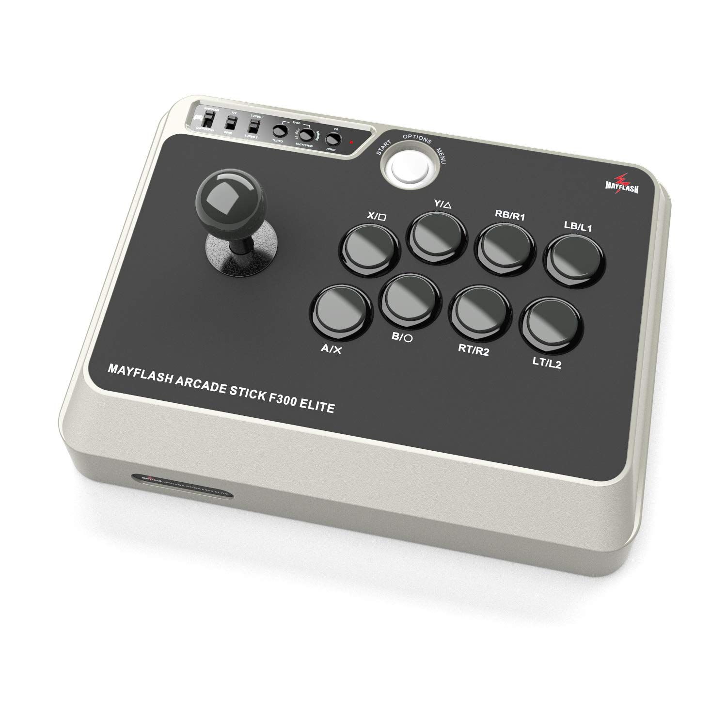 Mayflash アーケードスティック F300 Elite PS4/PS3/NEOGEO mini/XBOX ONE/XBOX 360/PC/Android/Switch対応 [日本正規品]