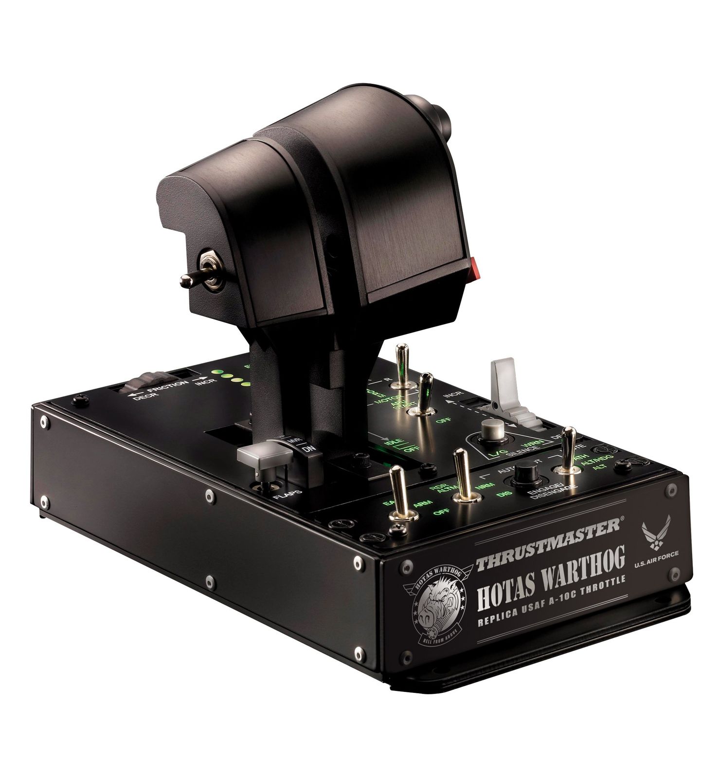 【国内正規品】Thrustmaster Hotas Warthog Dual Throttle - HEART HallEffect AccuRateテクノロジー搭載の高精度スロットルシステム（PC用）