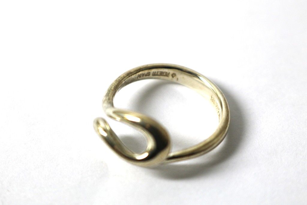 TIFFANY&Co/ティファニー 2オーペンウェーブR/SV925/2.8g/8号 【中古