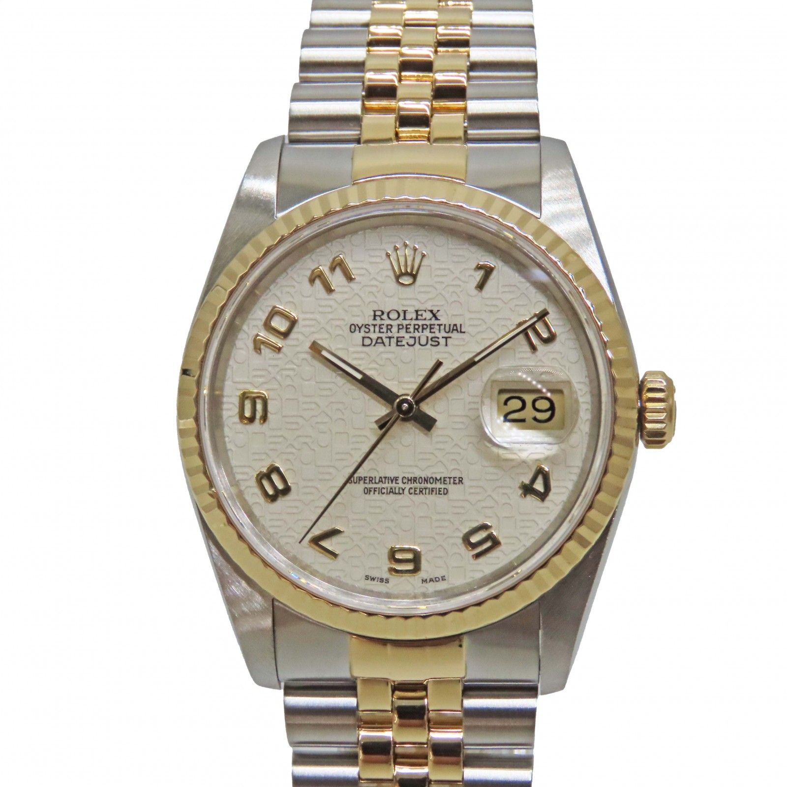 新品仕上げ〉 【中古】ROLEX ロレックス デイトジャスト 16233